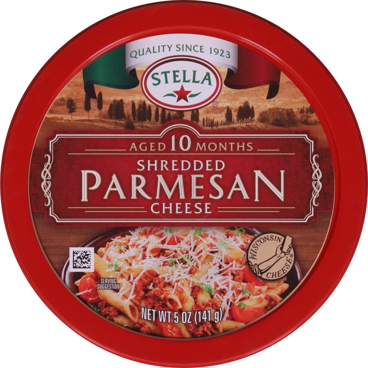 slide 6 of 12, Stella Shredded Parmesan Cheese 5 oz, 5 oz