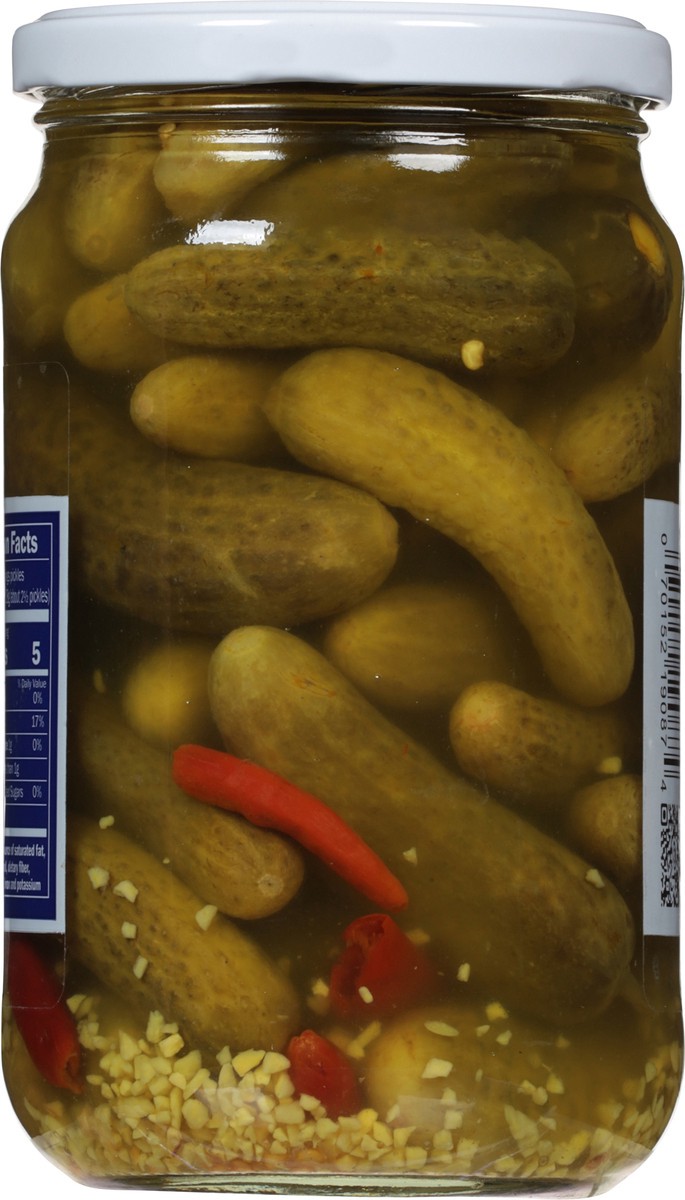 slide 4 of 13, Del-Dixi Baby Koshers Spicy Pickles Fresh Pack 24 fl oz, 24 fl oz
