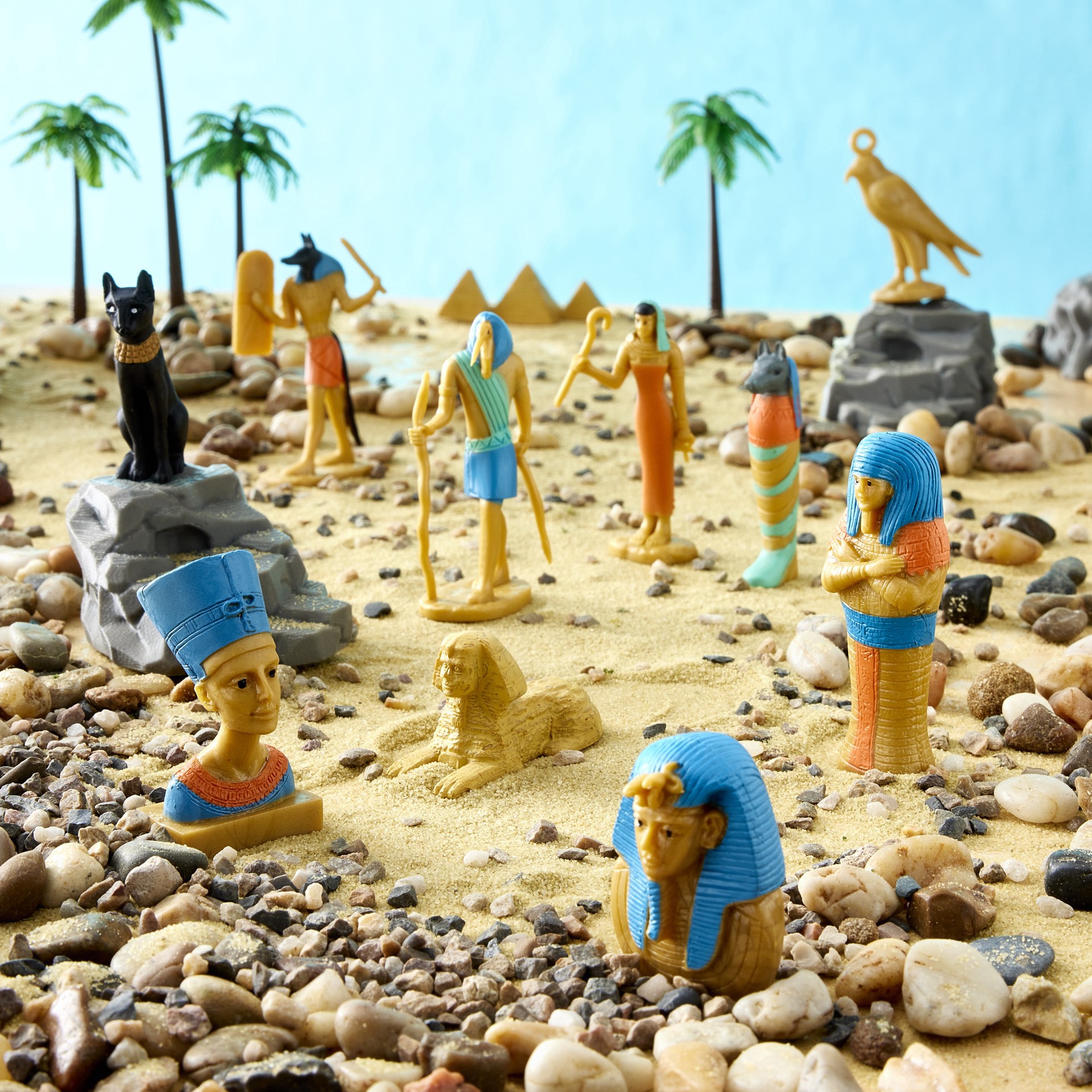 slide 3 of 3, Safari Ltd. Safari Ltd Toobs Ancient Egypt, 12 figures