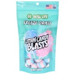 Bliss Life Cotton Candy Blasts Freeze Dried Candy Bag, 1.5 oz