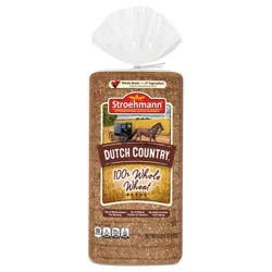 Stroehmann's Bakeries Dutch Country 100% Whole Wheat Bread 24 Oz