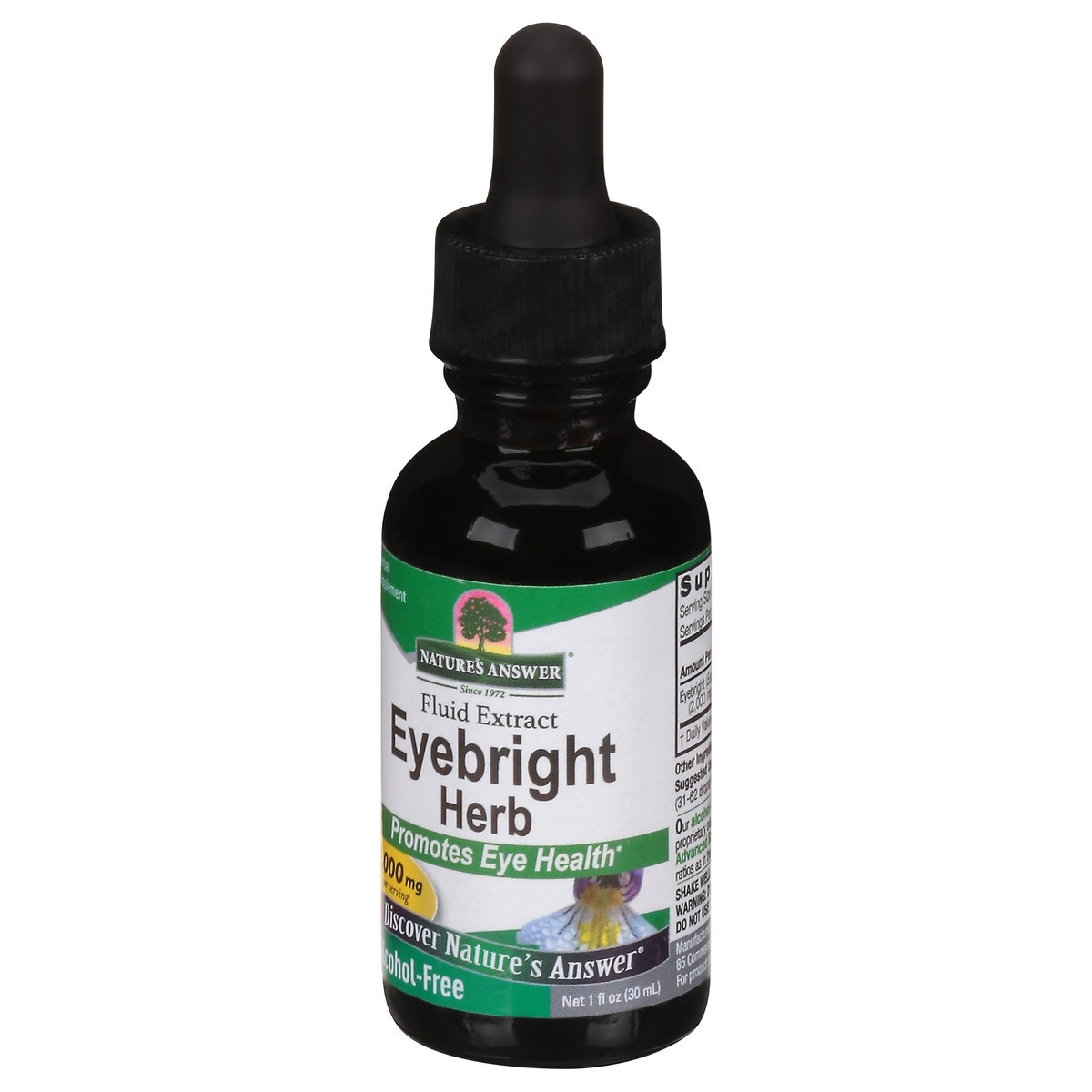 slide 12 of 12, Nature's Answer 2000 mg Fluid Extract Eyebright Herb 1 fl oz, 1 fl oz