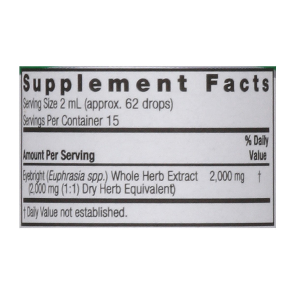 slide 4 of 12, Nature's Answer 2000 mg Fluid Extract Eyebright Herb 1 fl oz, 1 fl oz