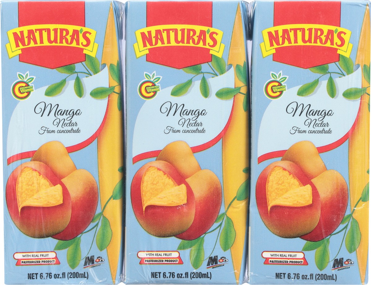 slide 7 of 14, Natura's Mango Nectar Juice - 3 ct, 3 ct