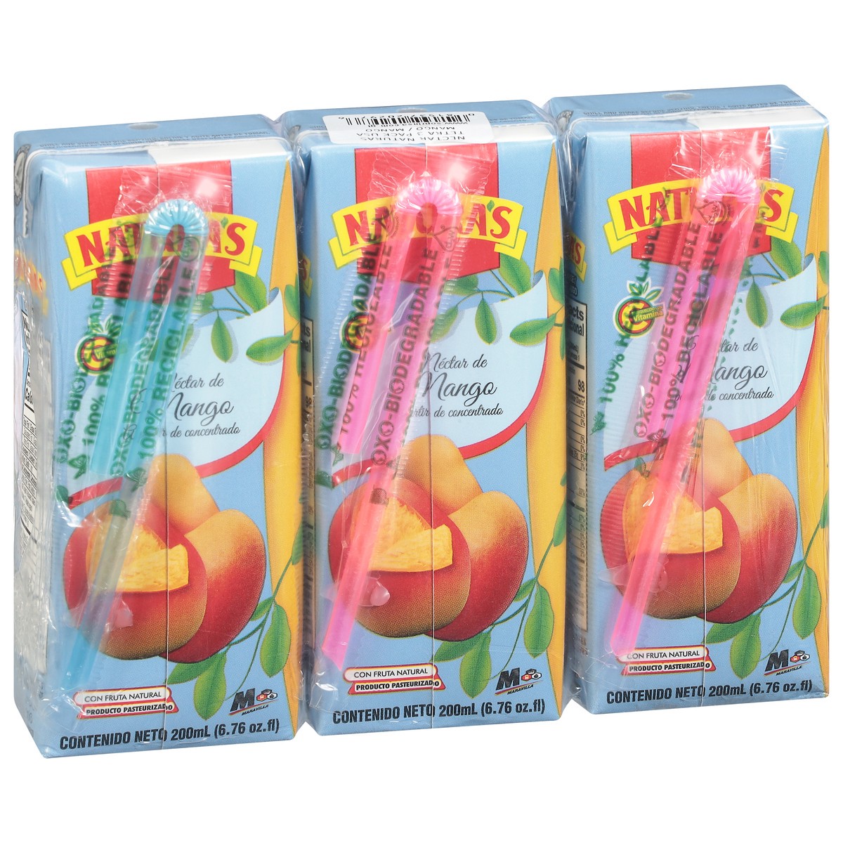 slide 5 of 14, Natura's Mango Nectar Juice - 3 ct, 3 ct