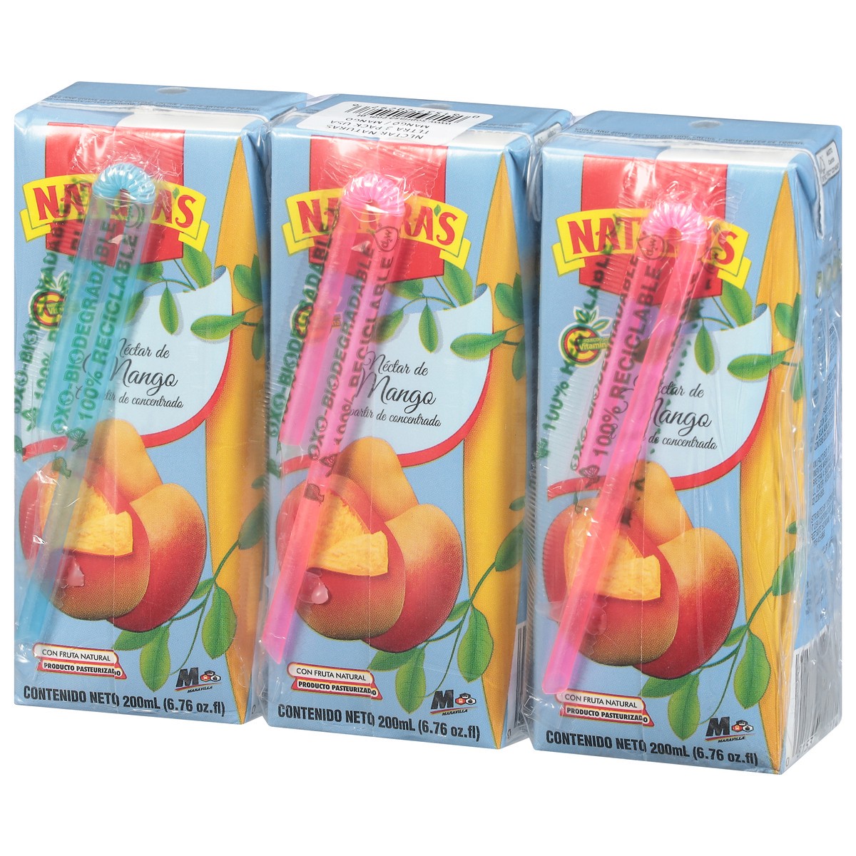 slide 14 of 14, Natura's Mango Nectar Juice - 3 ct, 3 ct