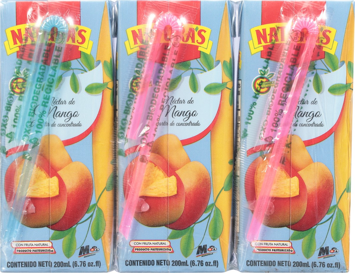slide 11 of 14, Natura's Mango Nectar Juice - 3 ct, 3 ct