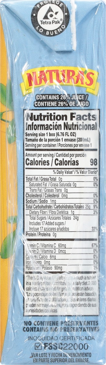 slide 3 of 14, Natura's Mango Nectar Juice - 3 ct, 3 ct