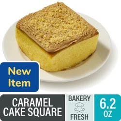 Bakery Fresh Caramel Cake with Buttercreme Icing, 6.2 oz (serves 2)