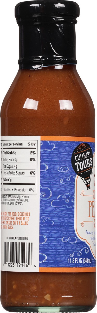 slide 4 of 13, Culinary Tours Szechuan Style Peanut Sauce 11.8 fl oz, 11.8 fl oz