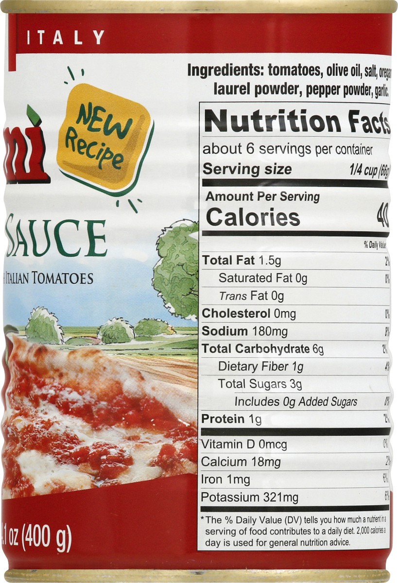 slide 10 of 12, Pomi Pizza Sauce, 14.1 oz