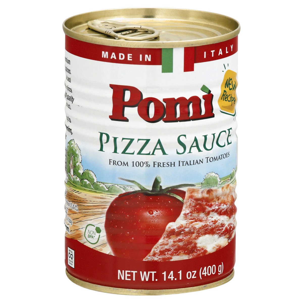 slide 7 of 12, Pomi Pizza Sauce, 14.1 oz