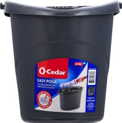 O-Cedar Cleaning Supplies Bucket Gray