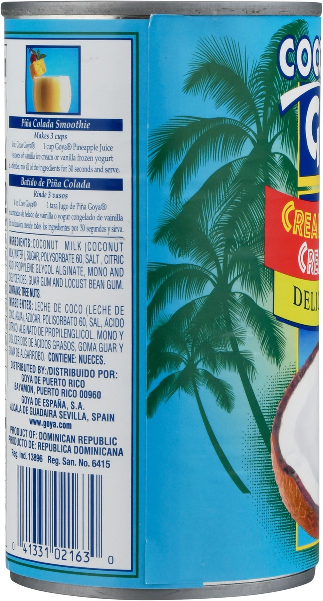 slide 7 of 9, Goya® cream of coconut, 15 oz