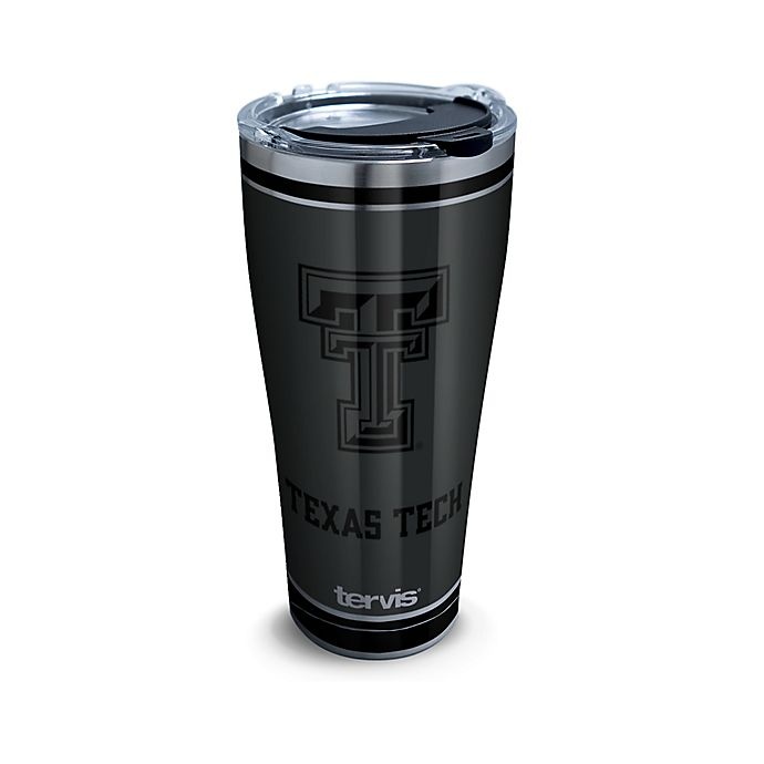 slide 1 of 1, NCAA Tervis Texas Tech University Blackout Stainless Steel Tumbler with Lid, 30 oz