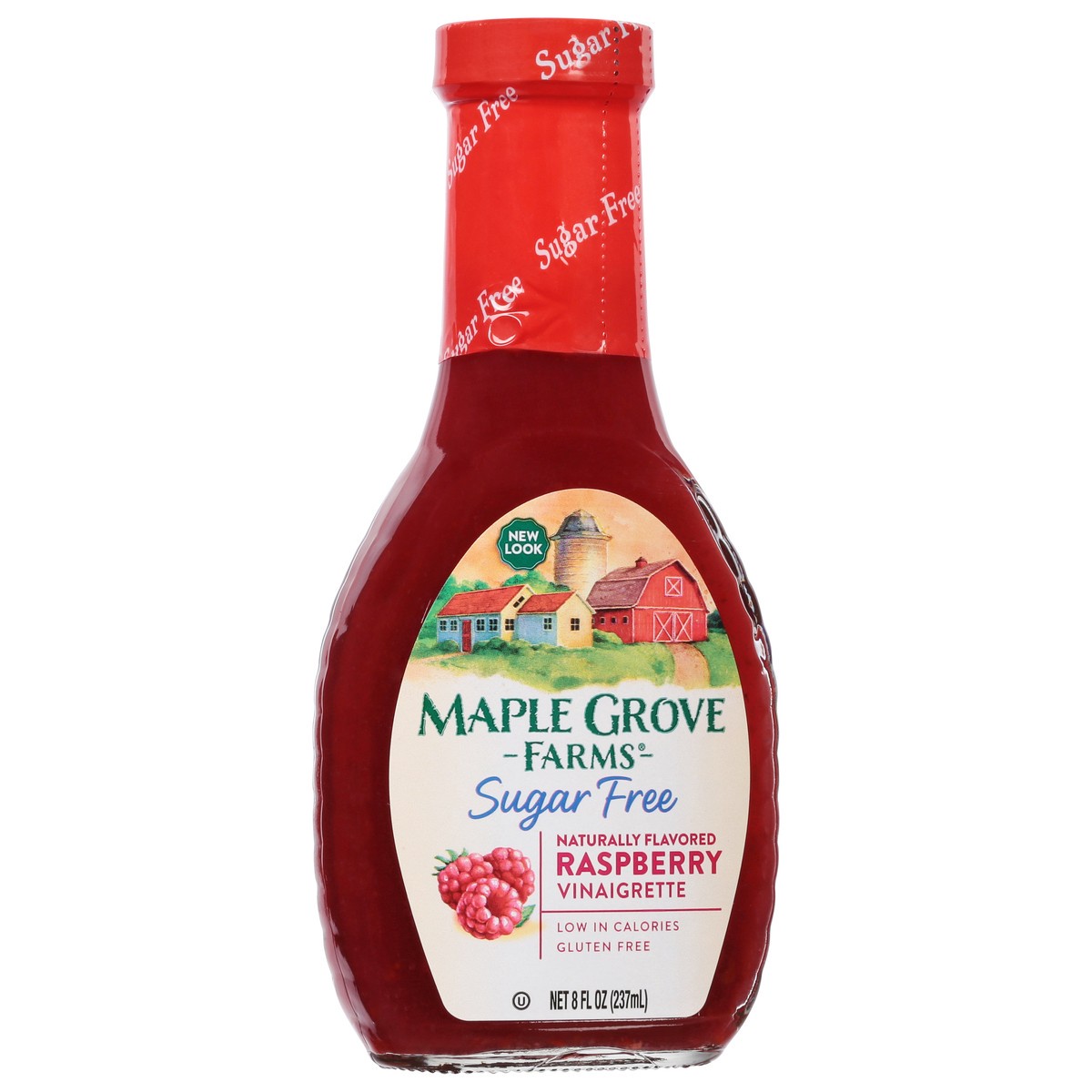 slide 4 of 9, Maple Grove Farms Sugar Free Raspberry Vinaigrette 8 fl oz, 8 fl oz