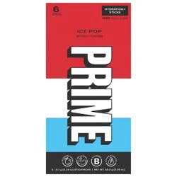 Prime Hydration+ Sticks Ice Pop 6Ct