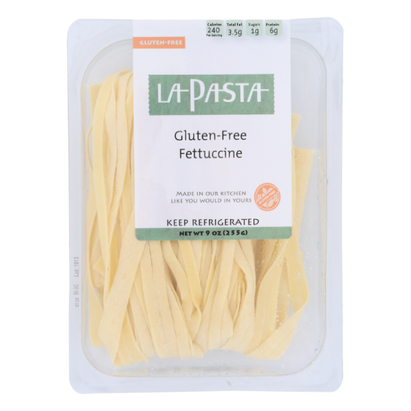 slide 1 of 1, La Pasta Gluten-Free Fettucinne, 9 oz