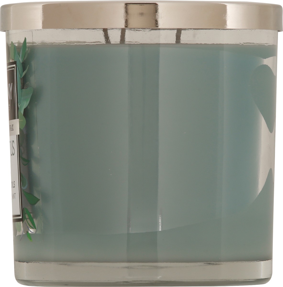 slide 5 of 9, Tuscany Candle Eucalyptus Mint Glass Jar Candle - Green, 1 ct