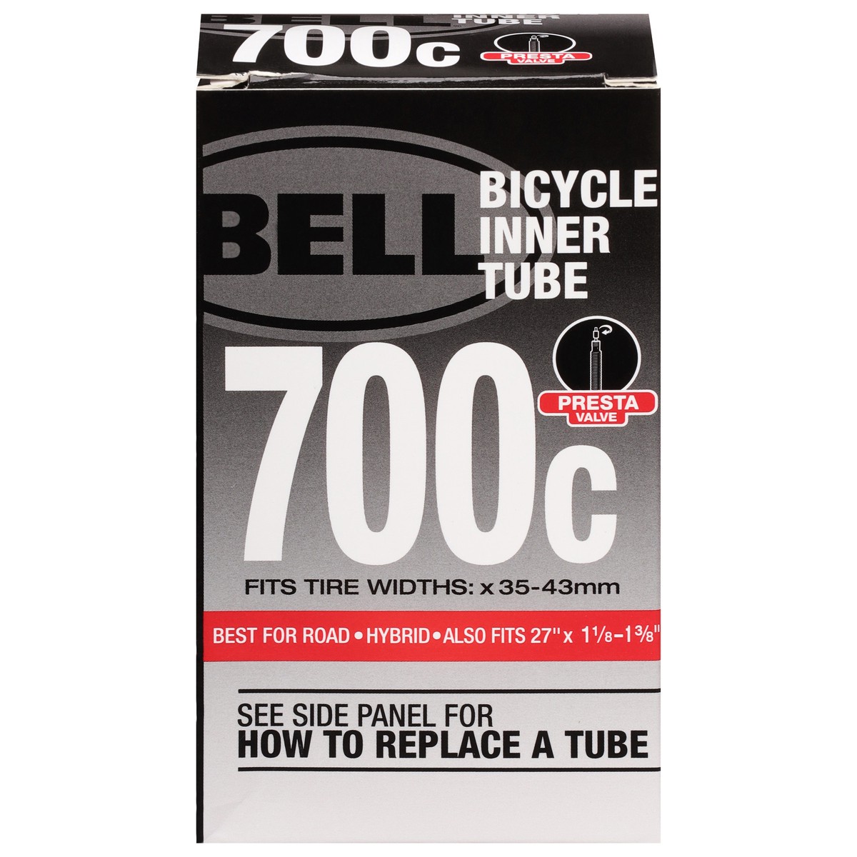 slide 1 of 9, Bell 700 C Bicycle Inner Tube 1 ea, 1 ct