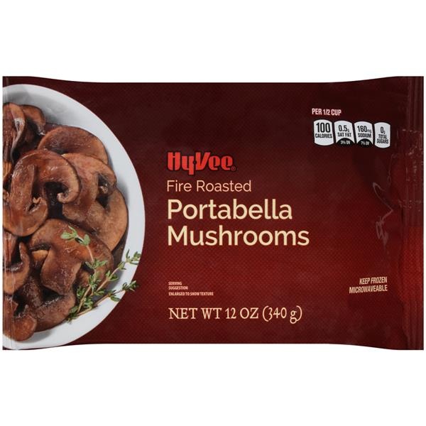 slide 1 of 1, Hy-Vee Fire Roasted Portabella, 12 oz