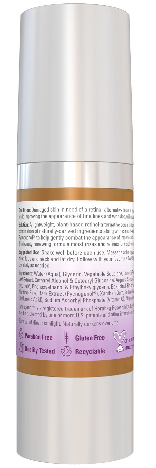 slide 5 of 5, NOW Solutions Bakuchiol Skin Renewal Serum - 1 fl. oz., 1 fl oz