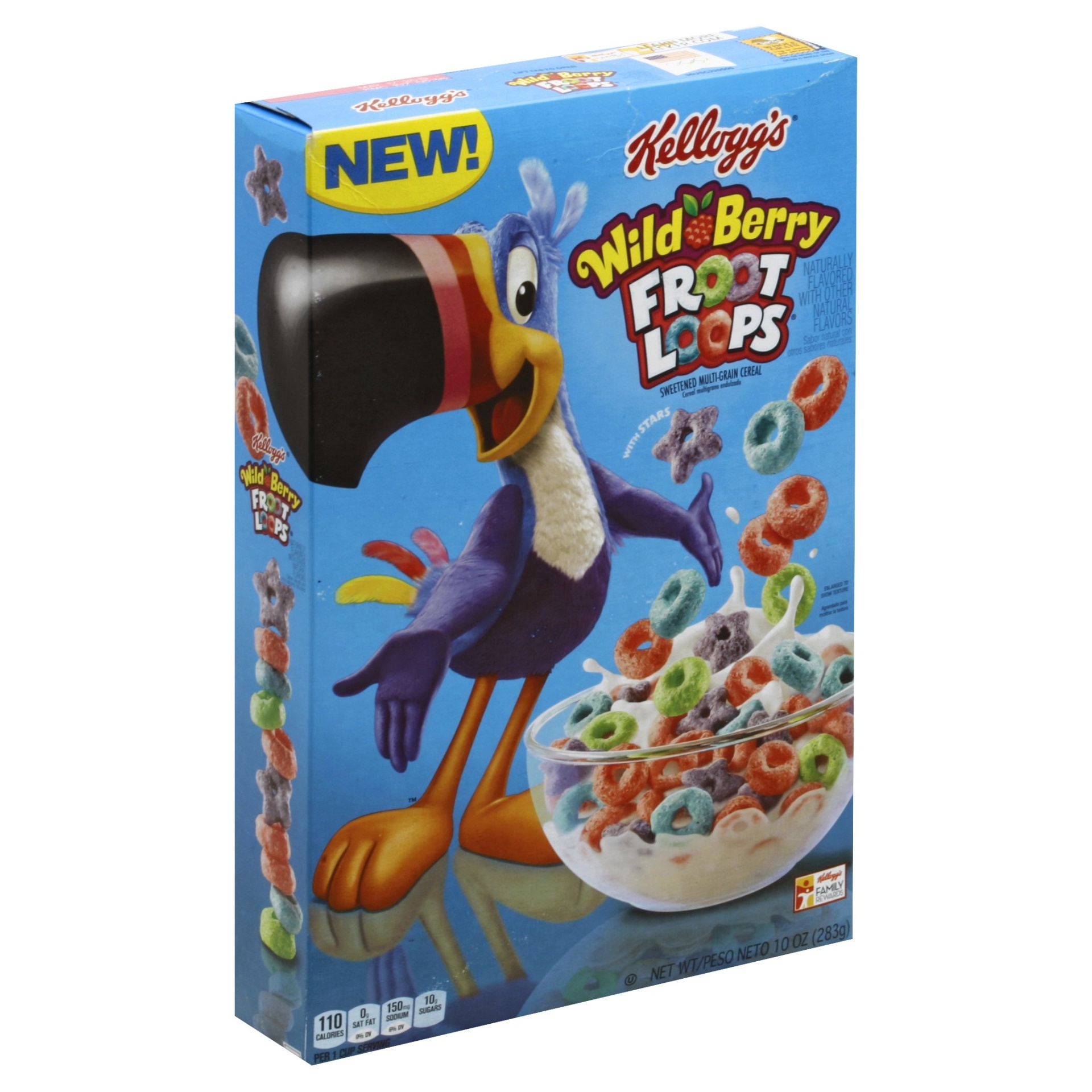 slide 1 of 6, Kellogg's Wild Berry Froot Loops, 10 oz