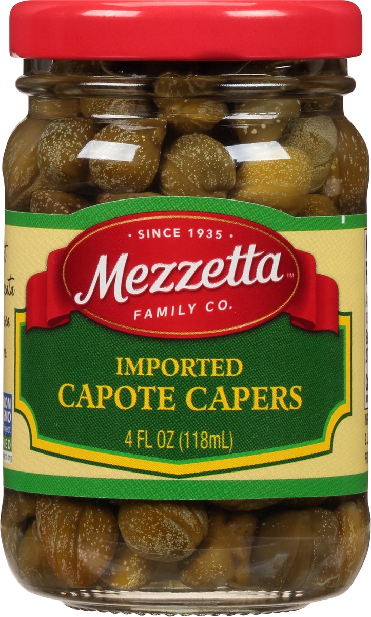 slide 9 of 11, Mezzetta Imported Capote Capers, 4 oz