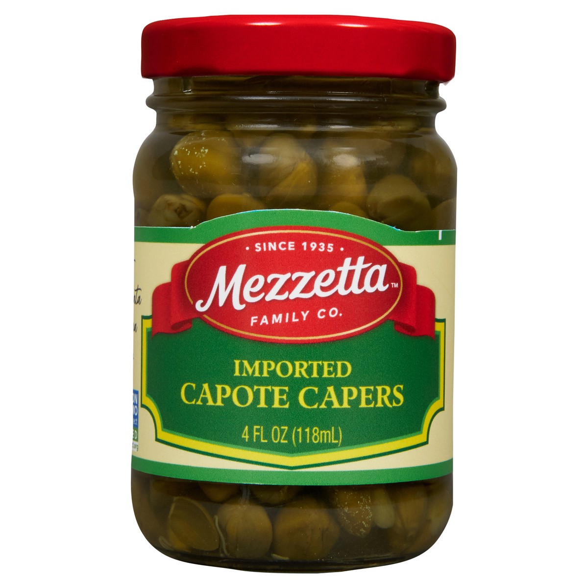 slide 1 of 1, Mezzetta Imported Capote Capers, 4 fl oz, 4 fl oz