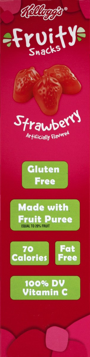 slide 3 of 6, Kellogg's Fruity Strawberry Fruit Flavored Snacks, 17.6 oz