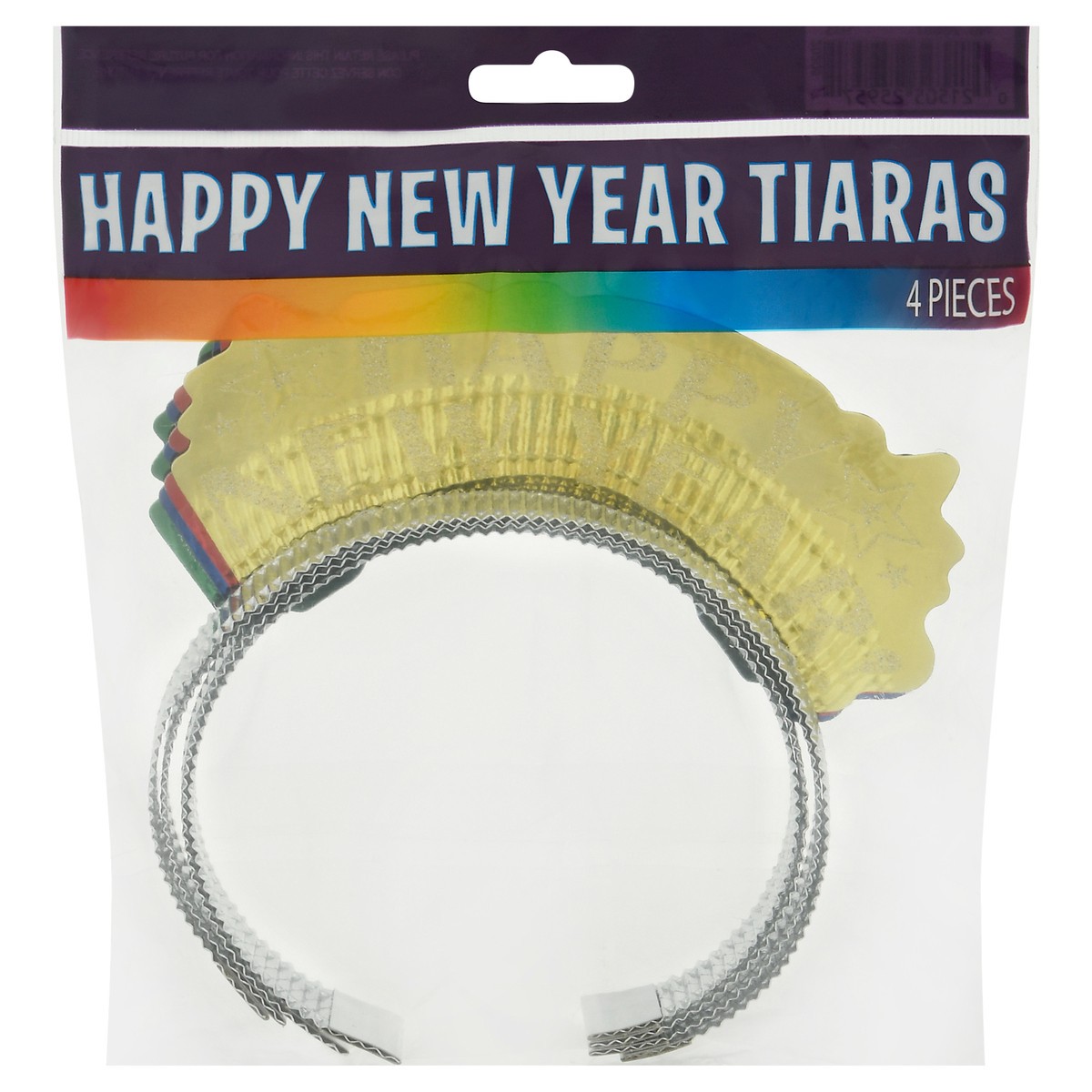 slide 1 of 9, Amscan Ampro New Years Tiaras, 4 ct