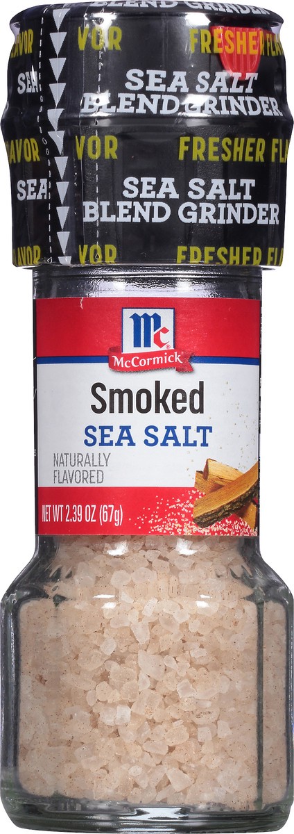 slide 6 of 7, McCormick Smoked Sea Salt Grinder, 2.39 oz, 2.39 oz