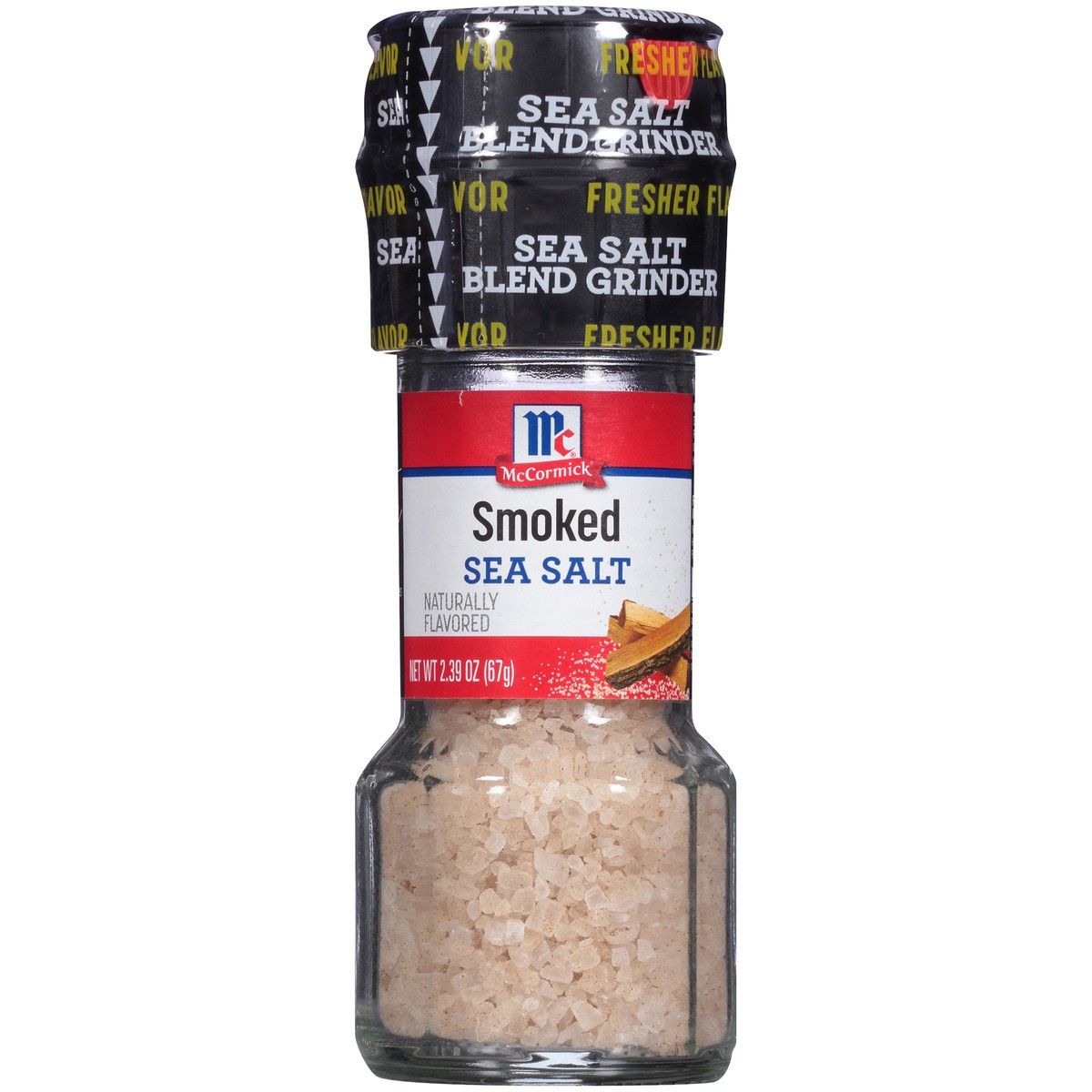 slide 1 of 7, McCormick Smoked Sea Salt Grinder, 2.39 oz, 2.39 oz