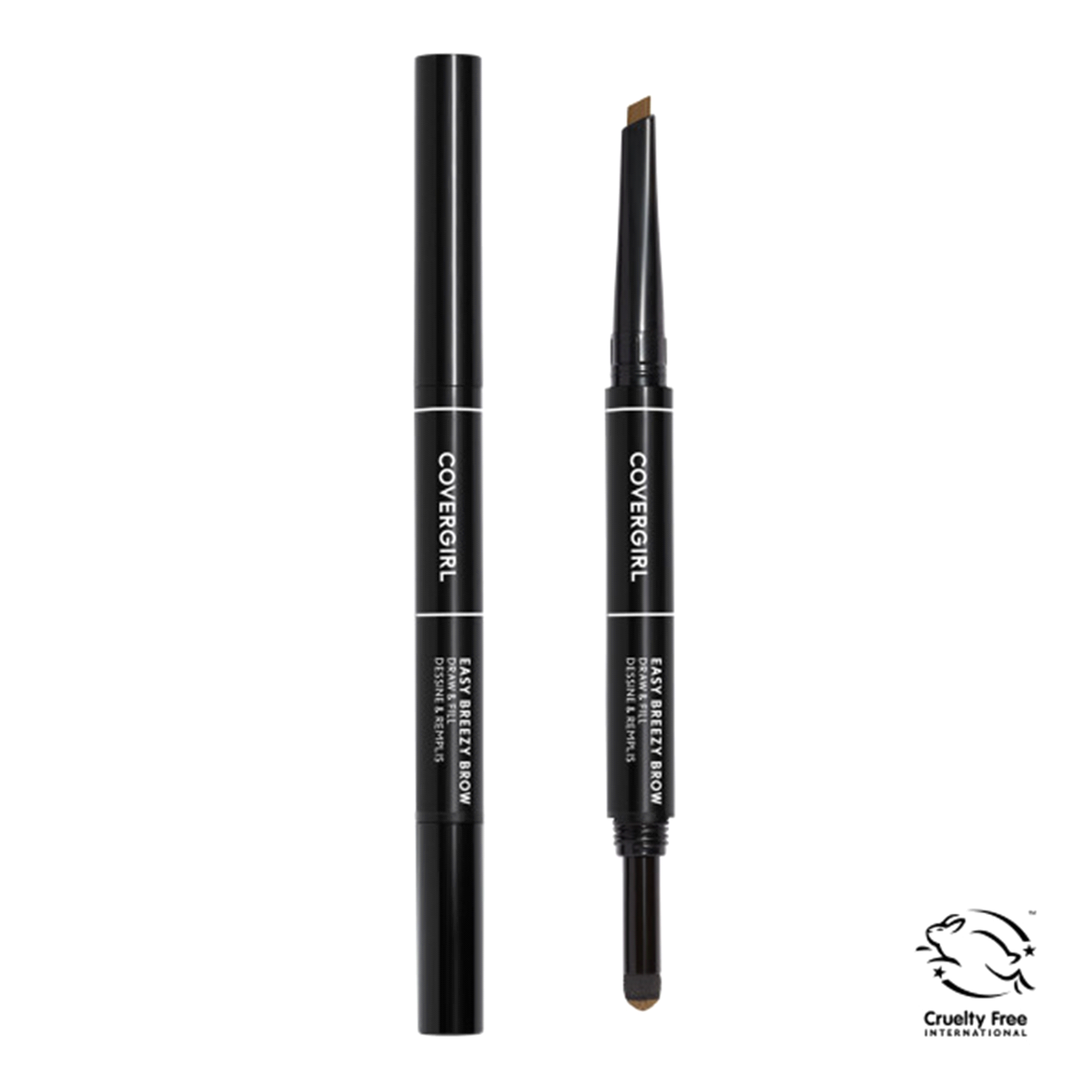 slide 1 of 1, Covergirl Easy Breezy Brow Draw and Fill Soft Blonde, 0.02 oz