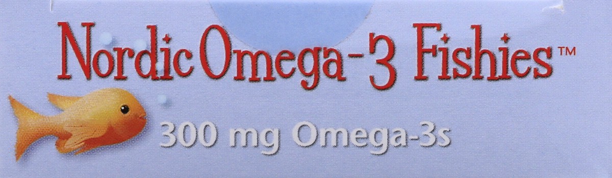 slide 4 of 9, Nordic Naturals Nordic Omega-3 Fishies Tutti Frutti, 36 ct