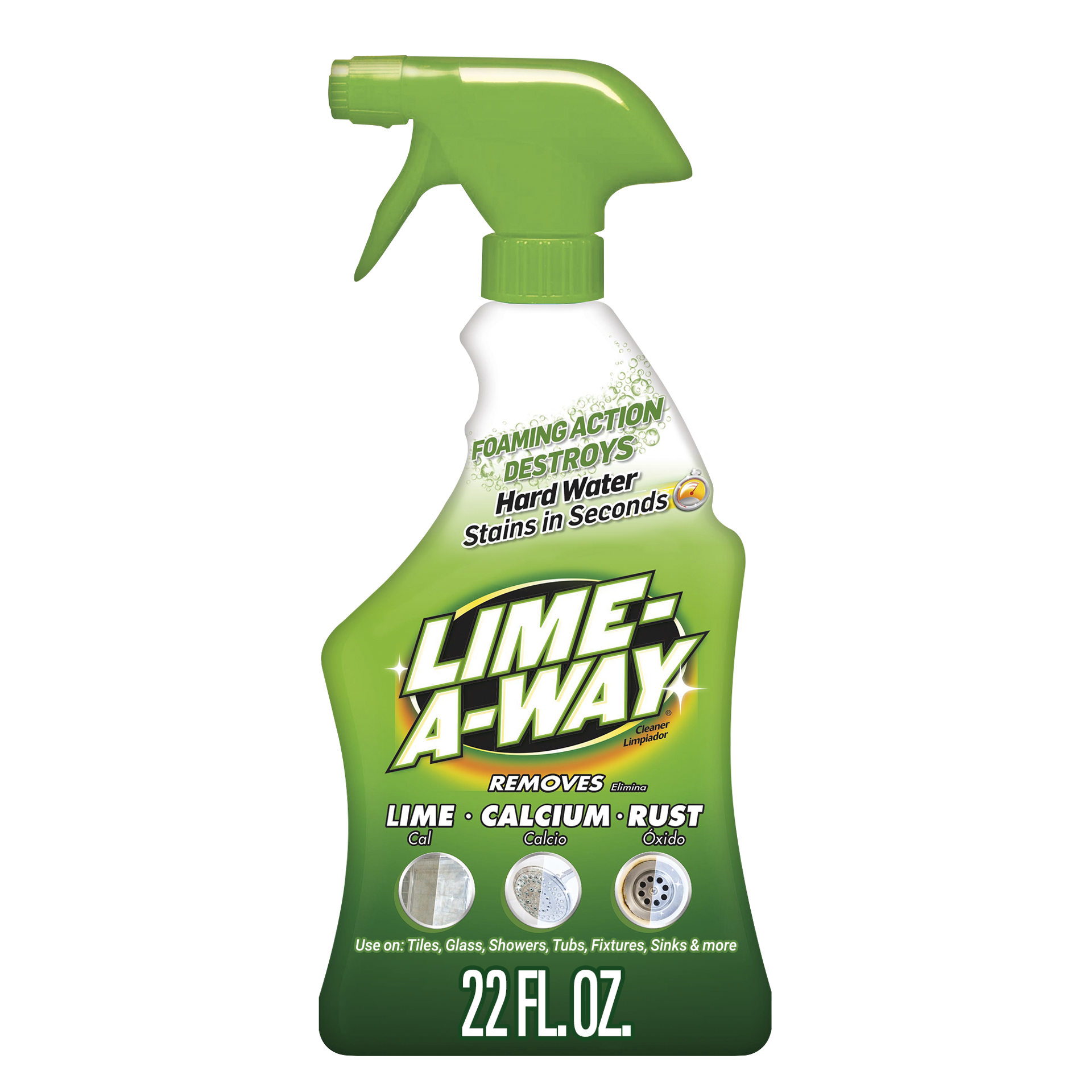 slide 1 of 12, Lime-A-Way Bathroom Cleaner Spray, 22oz, Removes Lime Calcium Rust, 22 oz