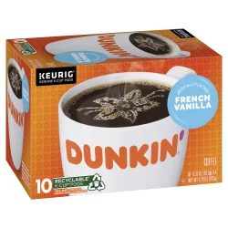 Dunkin' French Vanilla Coffee K-Cups