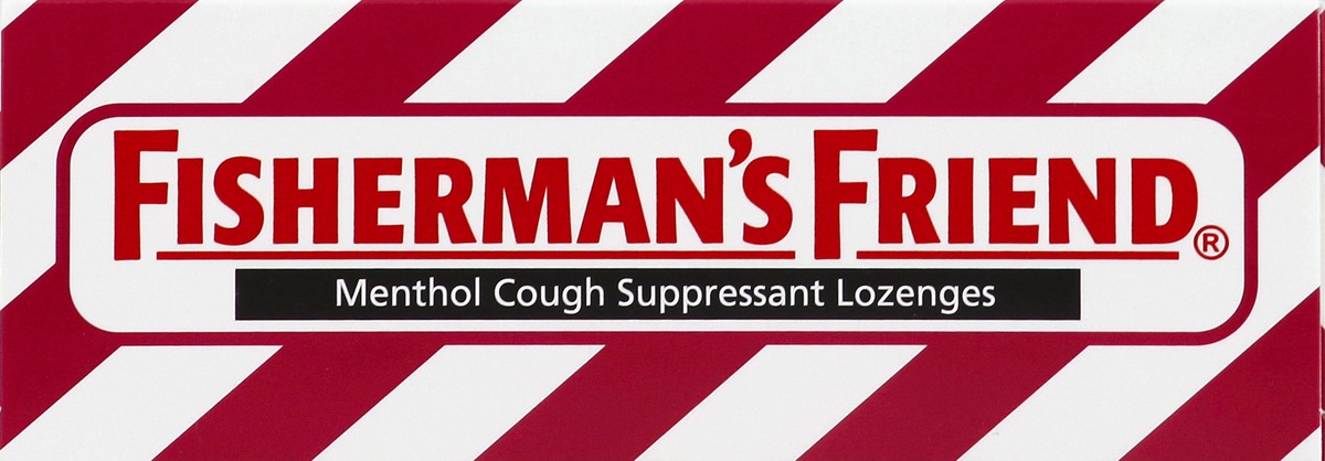 slide 7 of 7, Fisherman's Friend Menthol Cough Suppressant Lozenges, Cherry Packs, 2 x 20 ct