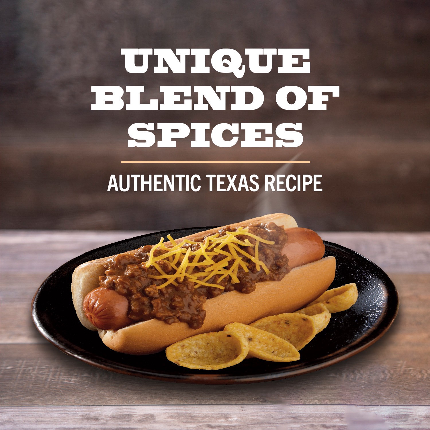 slide 3 of 5, Wolf Authentic Chili Hot Dog Sauce 14 oz, 14 oz