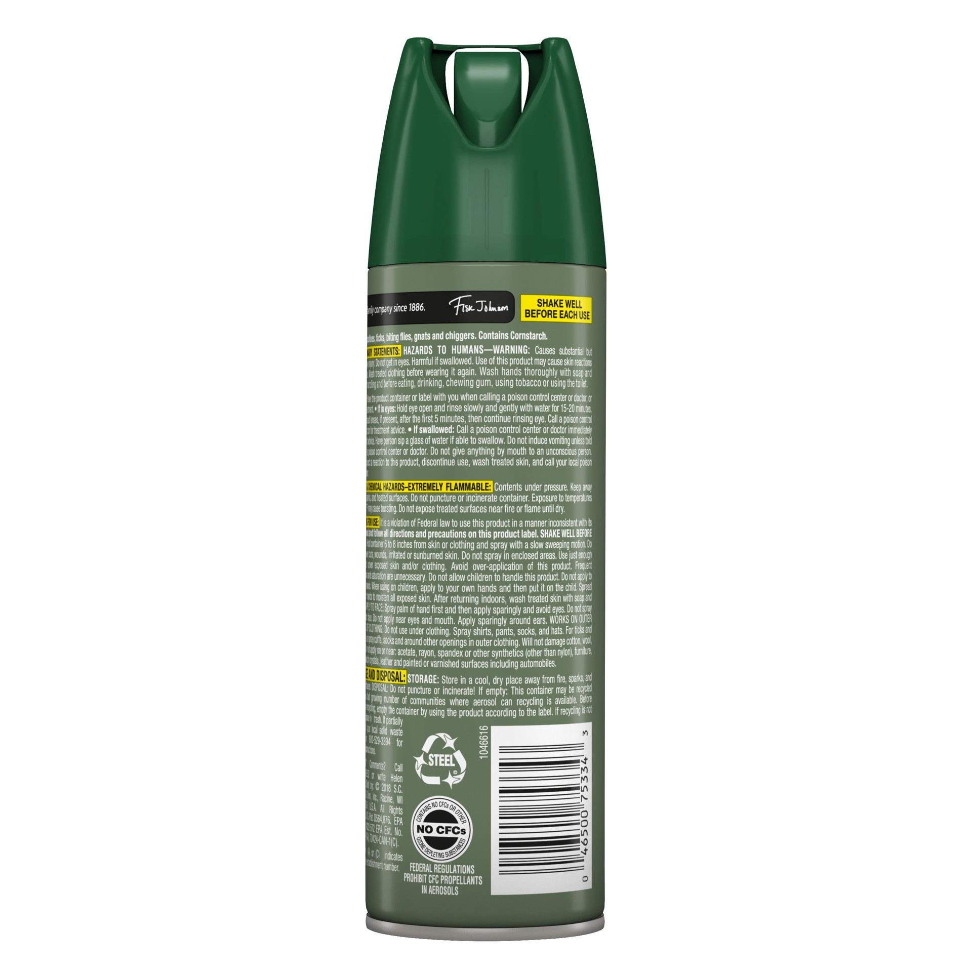 slide 5 of 5, OFF! Sportsmen Deep Woods Dry Insect Repellent V, 4 fl oz, 4 oz
