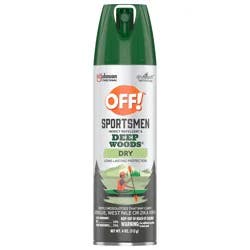 OFF! Sportsmen Deep Woods Dry Insect Repellent V, 4 fl oz