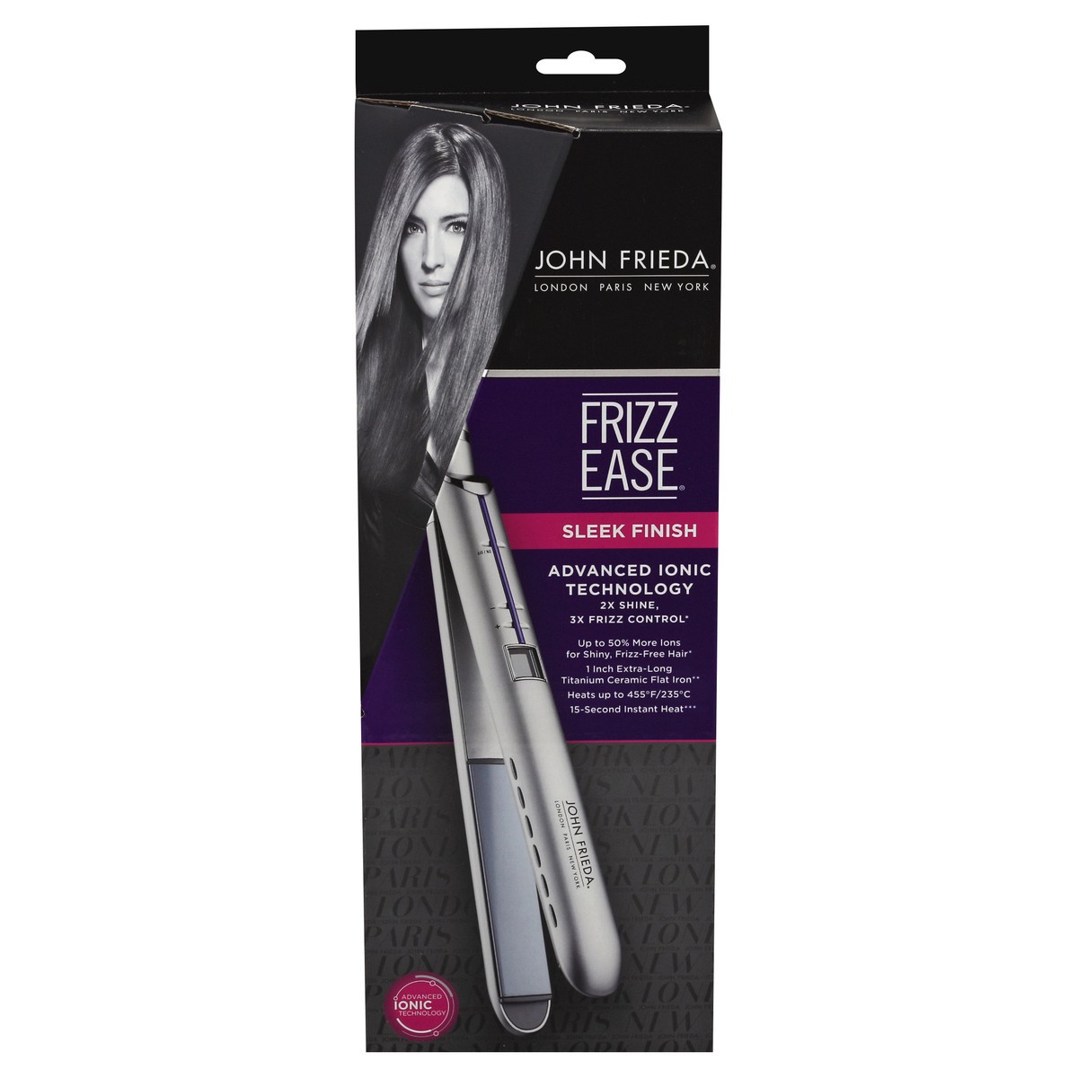 slide 9 of 10, John Frieda Straightener 1 ea, 1 ft