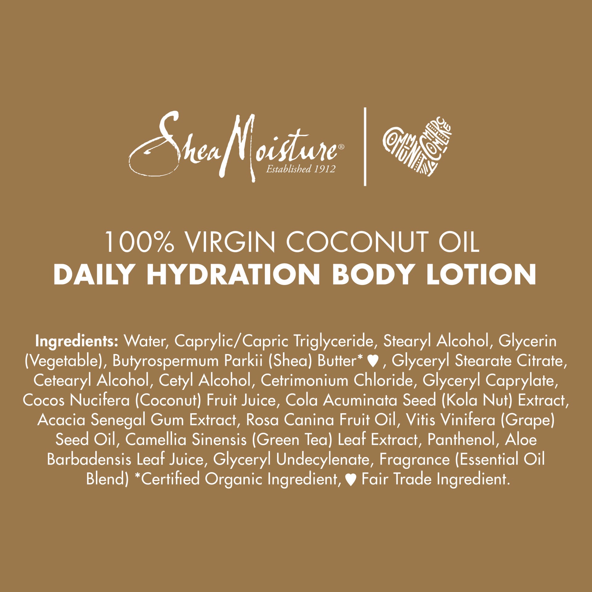 slide 6 of 6, SheaMoisture Daily Hydration Body Lotion Moisturizer 100% Virgin Coconut Oil, 16 oz, 16 oz