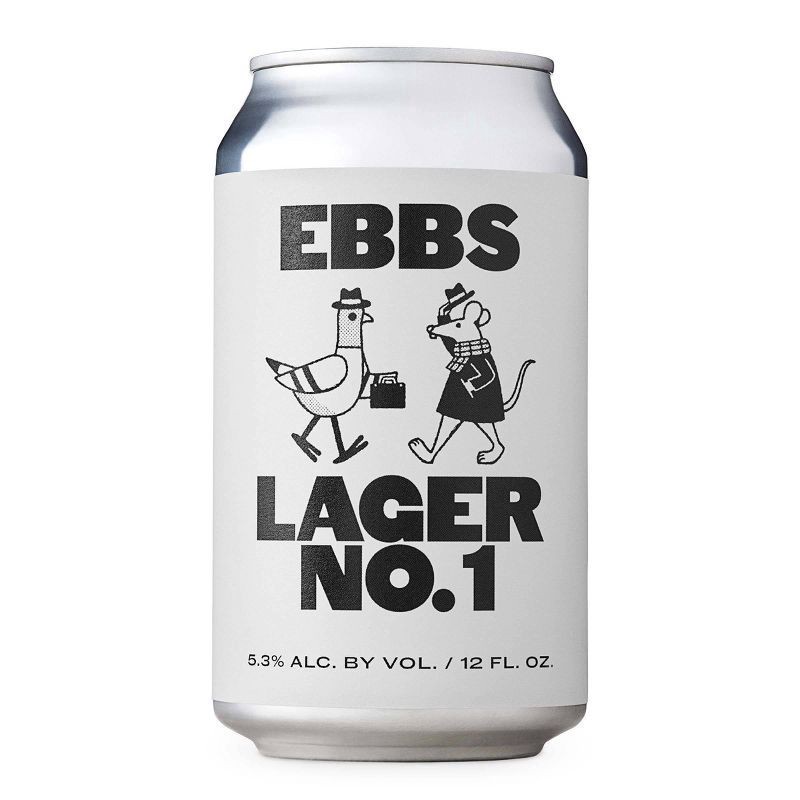 slide 3 of 3, EBBS Brewing Ebbs Lager No.1, 72 oz