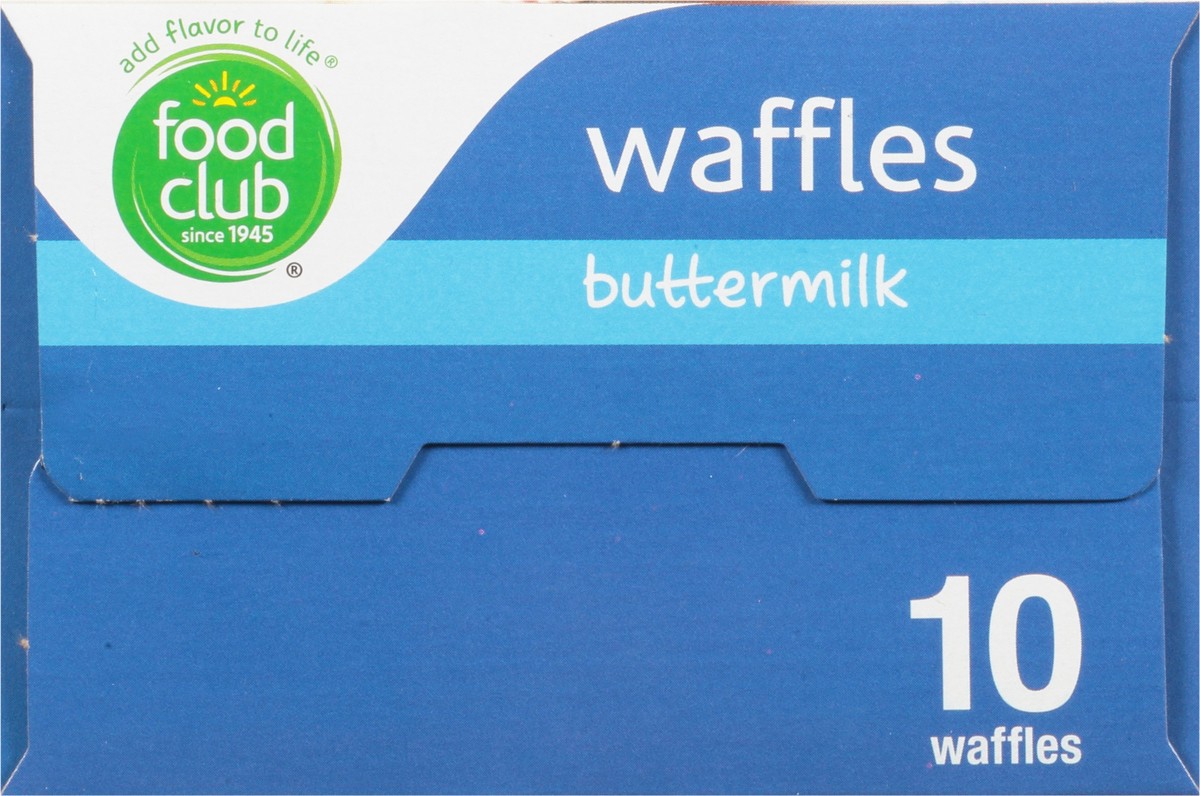 slide 4 of 14, Food Club Buttermilk Waffles, 10 ct; 12.3 oz