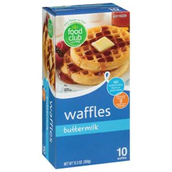 Food Club Buttermilk Waffles