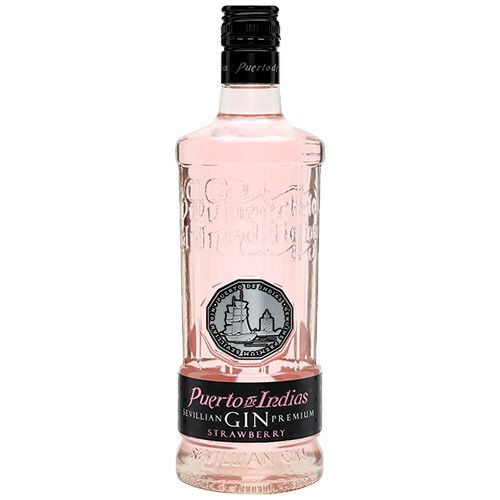 slide 1 of 1, Puerto De Indias Strawberry Gin, 750 ml