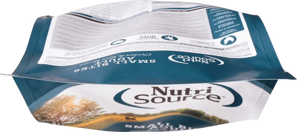 slide 7 of 15, NutriSource Small Bites Adult Chicken & Rice Recipe Dog Food 4 lb, 4 lb