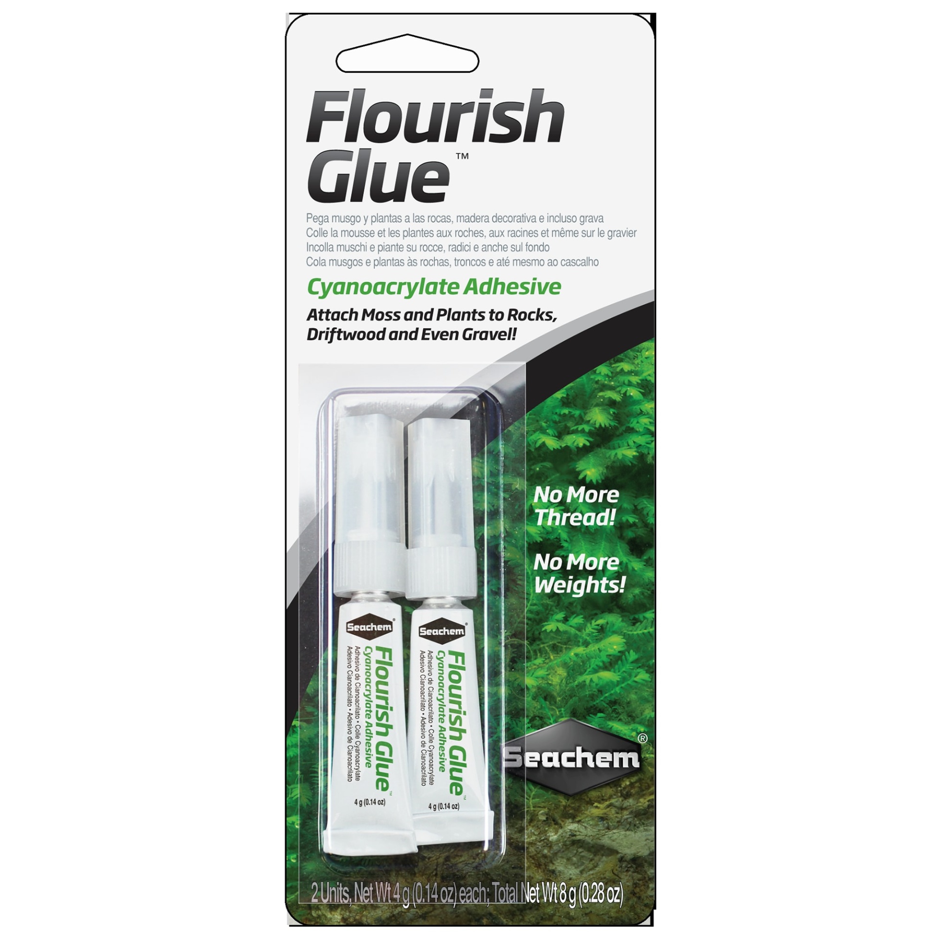 slide 1 of 1, Seachem Flourish Glue, 0.28 fl oz