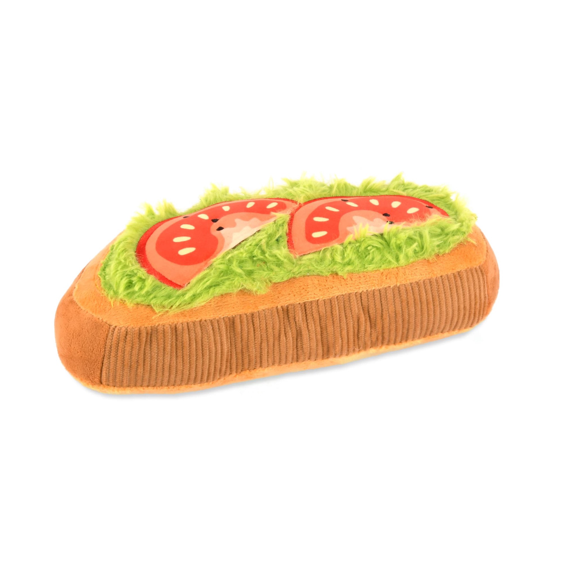 slide 1 of 1, P.L.A.Y. Avo-doggo Toast Dog Toy, Medium, 1 ct